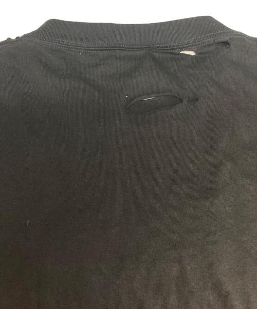 BALENCIAGA（バレンシアガ）BALENCIAGA (バレンシアガ) Destroyed Flatground Tee/デストロイド フラットグランド ティー ブラック サイズ:Sの古着・服飾アイテム