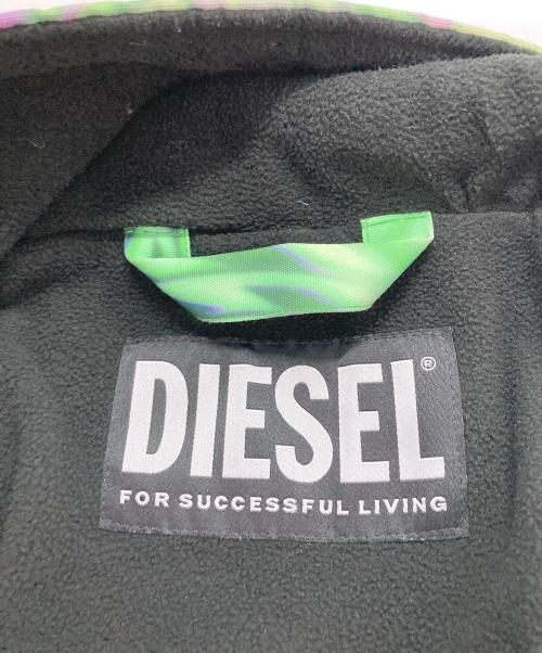 DIESEL（ディーゼル）DIESEL (ディーゼル) 総柄ジャケット グリーン サイズ:Ｍの古着・服飾アイテム