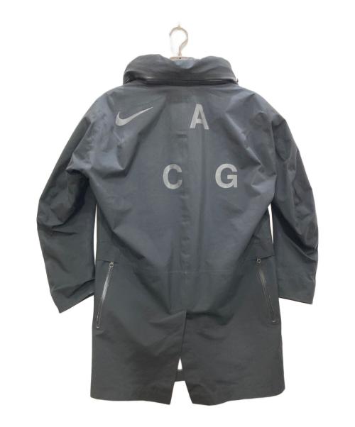 NIKE ACG（ナイキエーシージー）NIKE ACG (ナイキエージーシー) 2 in 1 System Trench Jacket Gore-tex ブラック サイズ:Ｍの古着・服飾アイテム