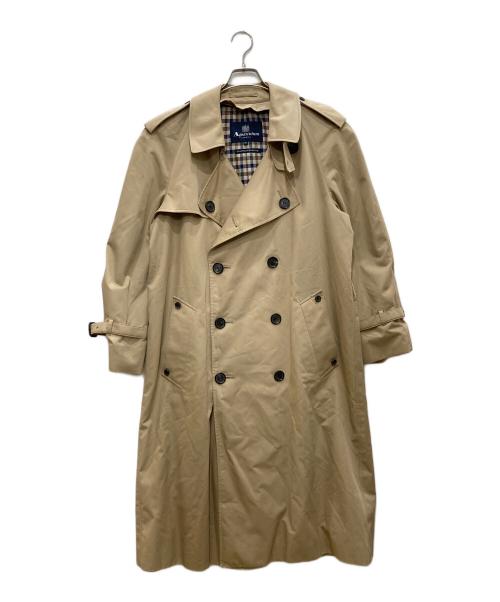 Aquascutum（アクアスキュータム）Aquascutum (アクアスキュータム) トレンチコート ベージュ サイズ:38の古着・服飾アイテム