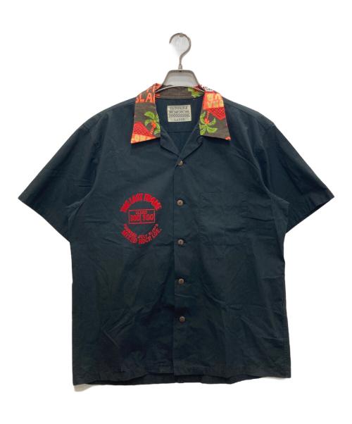 Sun Surf（サンサーフ）Sun Surf (サンサーフ) ダイナーシャツ ブラック サイズ:LARGEの古着・服飾アイテム