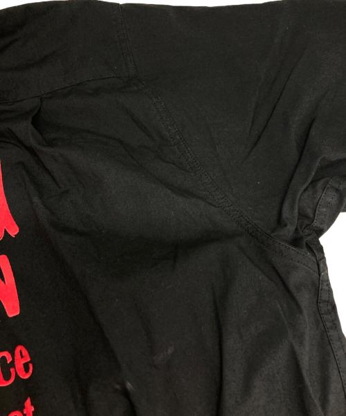 Sun Surf（サンサーフ）Sun Surf (サンサーフ) ダイナーシャツ ブラック サイズ:LARGEの古着・服飾アイテム