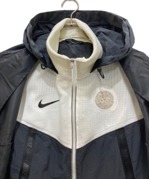 NIKE（ナイキ）NIKE (ナイキ) sacai (サカイ) NRG LAYERED JKT ブラック サイズ:Ｍの古着・服飾アイテム