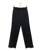 GUCCIグッチ）の古着「スラックス」｜ブラック