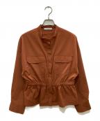 heliopoleエリオポール）の古着「撥水タイプライタースタンドブルゾン」｜ブラウン