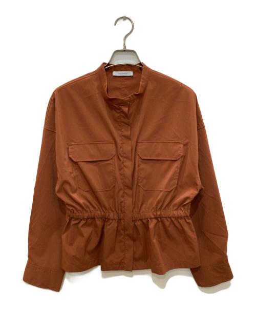 heliopole（エリオポール）heliopole (エリオポール) 撥水タイプライタースタンドブルゾン ブラウン サイズ:38の古着・服飾アイテム