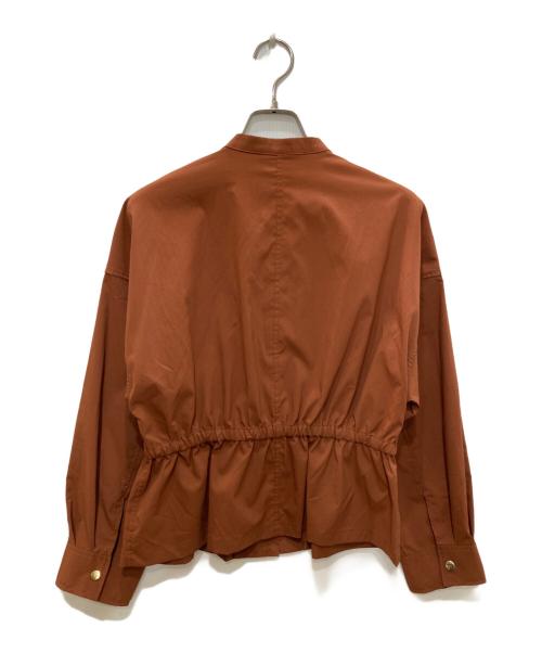 heliopole（エリオポール）heliopole (エリオポール) 撥水タイプライタースタンドブルゾン ブラウン サイズ:38の古着・服飾アイテム