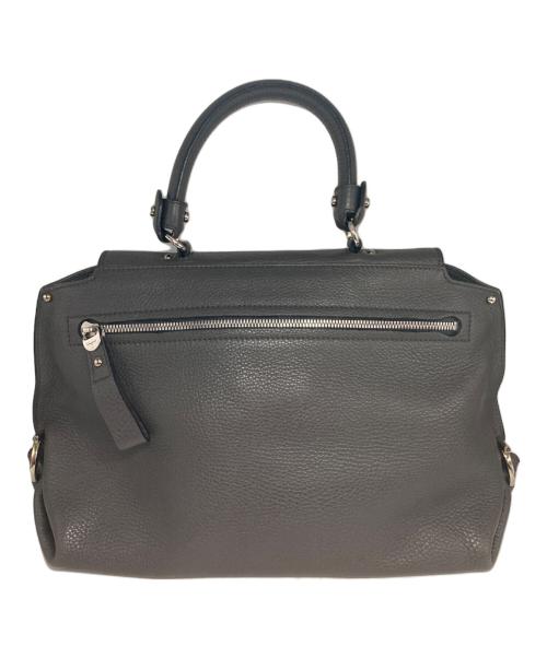 Salvatore Ferragamo（サルヴァトーレ フェラガモ）Salvatore Ferragamo (サルヴァトーレ フェラガモ) ソフィア2WAYバッグ グレーの古着・服飾アイテム