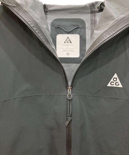 NIKE ACG（ナイキエーシージー）NIKE ACG (ナイキエージーシー) SFADV CASCADERNS FULL ZIP HOODI/カスケードフルジップフーディ ブラック サイズ:Ｌの古着・服飾アイテム