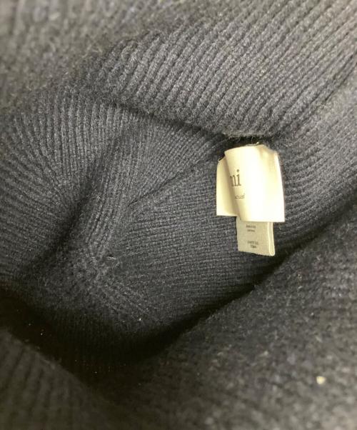 AMIPARIS（アミパリス）AMIPARIS (アミパリス) カシミヤ ニットキャップ ネイビーの古着・服飾アイテム