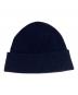 AMIPARIS (アミパリス) カシミヤ ニットキャップ ネイビー：12000円
