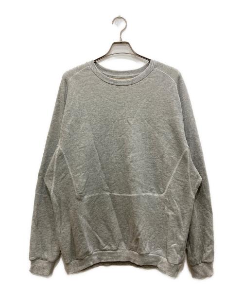 Cabaret Poval（キャバレーポバール）CABARET POVAL (キャバレーポバール) Fabien Sweatshirt/ファビアン スウェットシャツ グレー サイズ:XLの古着・服飾アイテム