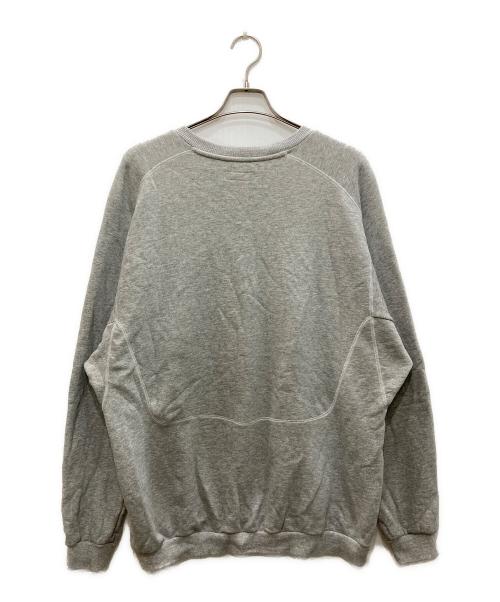 Cabaret Poval（キャバレーポバール）CABARET POVAL (キャバレーポバール) Fabien Sweatshirt/ファビアン スウェットシャツ グレー サイズ:XLの古着・服飾アイテム