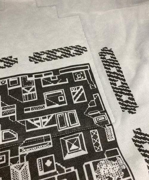 C.E（シーイー）C.E (シーイー キャブエンプト) OVERDYE FK MindfulnessBlock CREW NECK/オーバーダイ エフケー マインドフルネスブロック クルー ネック グレー サイズ:XLの古着・服飾アイテム