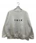 POET MEETS DUBWISE（ポエットミーツダブワイズ）の古着「TRIP OVERSIZED SWEAT」｜グレー