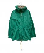 BEAMS PLUSビームスプラス）の古着「Mt. Parka Nylon Tussah 2.5L」｜グリーン