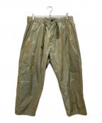 sillageシアージ）の古着「BAGGY TROUSERS/バギー トラウザー」｜カーキ