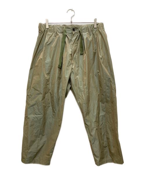 sillage（シアージ）Sillage (シアージ) BAGGY TROUSERS/バギー トラウザー カーキ サイズ:Fの古着・服飾アイテム