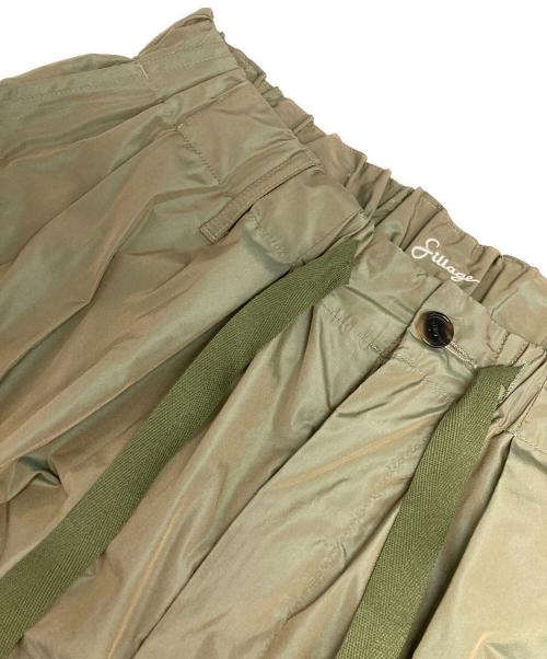 sillage（シアージ）Sillage (シアージ) BAGGY TROUSERS/バギー トラウザー カーキ サイズ:Fの古着・服飾アイテム
