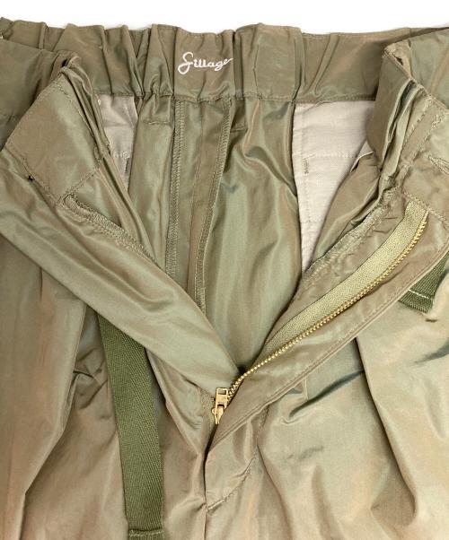 sillage（シアージ）Sillage (シアージ) BAGGY TROUSERS/バギー トラウザー カーキ サイズ:Fの古着・服飾アイテム
