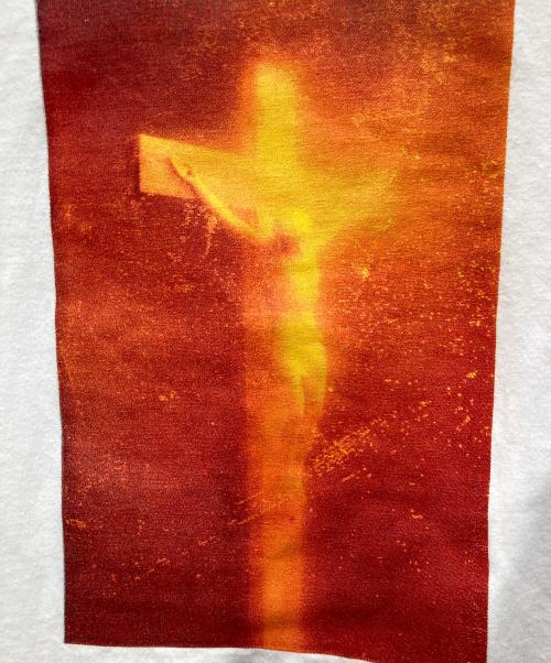 SUPREME（シュプリーム）Supreme (シュプリーム) Piss Christ Tee ホワイト サイズ:Lの古着・服飾アイテム