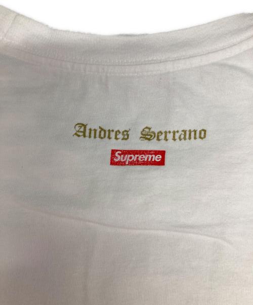 SUPREME（シュプリーム）Supreme (シュプリーム) Piss Christ Tee ホワイト サイズ:Lの古着・服飾アイテム