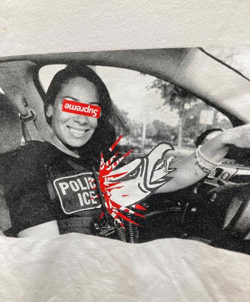 SUPREME（シュプリーム）Supreme (シュプリーム) ANTIHERO (アンタイヒーロー) ICE Tee ホワイト サイズ:Lの古着・服飾アイテム