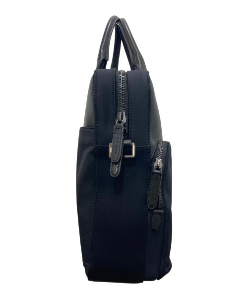 COLE HAAN（コールハーン）COLE HAAN (コールハーン) ナイロン W/ レザー 24HR アタッシェ mens. ブラックの古着・服飾アイテム