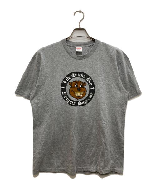 SUPREME（シュプリーム）Supreme (シュプリーム) Life Sucks T-shirt/ライフ サック ティーシャツ グレー サイズ:Mの古着・服飾アイテム