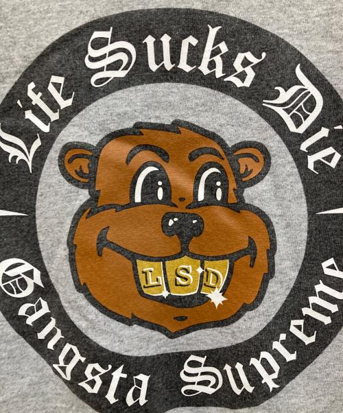 SUPREME（シュプリーム）Supreme (シュプリーム) Life Sucks T-shirt/ライフ サック ティーシャツ グレー サイズ:Mの古着・服飾アイテム
