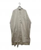 mizuiro-indミズイロインド）の古着「シャツワンピース」｜ホワイト