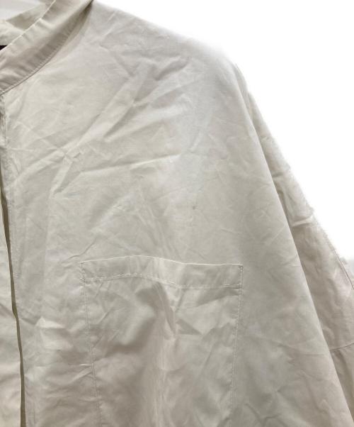 mizuiro-ind（ミズイロインド）mizuiro-ind (ミズイロインド) シャツワンピース ホワイト サイズ:Freeの古着・服飾アイテム