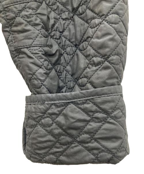 ANYA HINDMARCH（アニヤ・ハインドマーチ）ANYA HINDMARCH (アニヤハインドマーチ) リボンキルティングジャケット ブラック サイズ:Sの古着・服飾アイテム