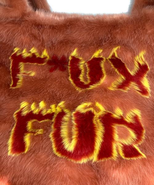 HEURUEH（ハウルー）HEURUEH (ハウルー) ファートートバッグ レッドの古着・服飾アイテム