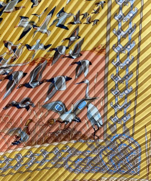 HERMES（エルメス）HERMES (エルメス) プリーツスカーフの古着・服飾アイテム