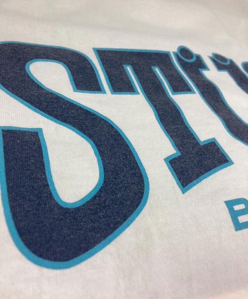 stussy（ステューシー）stussy (ステューシー) プリントTシャツ ホワイト サイズ:Mの古着・服飾アイテム