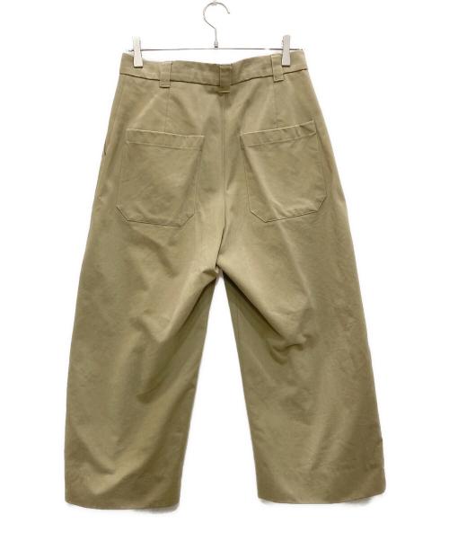 STUDIO NICHOLSON（スタジオ ニコルソン）STUDIO NICHOLSON (スタジオ ニコルソン) SORTE PEACHED COTTON TWILL PANTS//ソルテピーチドコットンツイルパンツ ベージュ サイズ:Sの古着・服飾アイテム