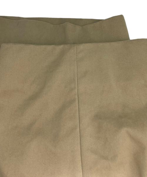 STUDIO NICHOLSON（スタジオ ニコルソン）STUDIO NICHOLSON (スタジオ ニコルソン) SORTE PEACHED COTTON TWILL PANTS//ソルテピーチドコットンツイルパンツ ベージュ サイズ:Sの古着・服飾アイテム