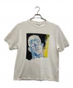 J.W.ANDERSONジェイダブリューアンダーソン）の古着「OVERSIZED PRINTED FACE TEE」｜ホワイト