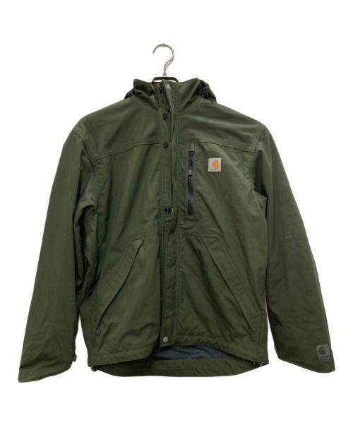 CarHartt（カーハート）CarHartt (カーハート) SHORELINE WATERPROOF BREATHABLE JACKET/ショアライン ウォータープルーフ ブリーザブルジャケット グリーン サイズ:Ｓの古着・服飾アイテム