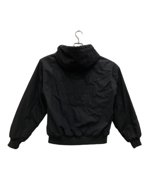 X-LARGE（エクストララージ）X-LARGE (エクストララージ) EMBOSSED OLD ENGLISH HOODED WORK JACKET/エンボス オールド イングリッシュ フーディ ワーク ジャケット ブラック サイズ:Ⅿの古着・服飾アイテム