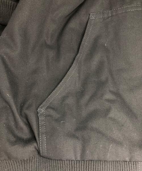 X-LARGE（エクストララージ）X-LARGE (エクストララージ) EMBOSSED OLD ENGLISH HOODED WORK JACKET/エンボス オールド イングリッシュ フーディ ワーク ジャケット ブラック サイズ:Ⅿの古着・服飾アイテム