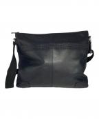 COACHコーチ）の古着「GRAM LEATHER ZIP TOP CROSSBODY /グラム ジップトップ クロスボディ」｜ブラック
