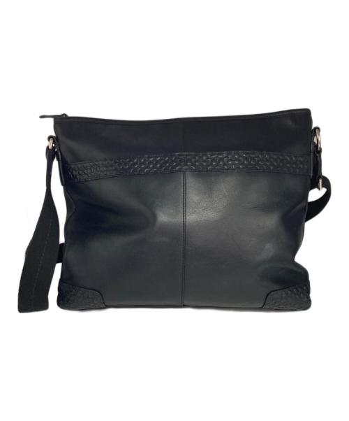 COACH（コーチ）COACH (コーチ) GRAM LEATHER ZIP TOP CROSSBODY /グラム ジップトップ クロスボディ ブラックの古着・服飾アイテム