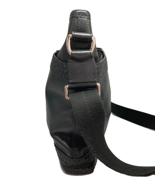 COACH（コーチ）COACH (コーチ) GRAM LEATHER ZIP TOP CROSSBODY /グラム ジップトップ クロスボディ ブラックの古着・服飾アイテム