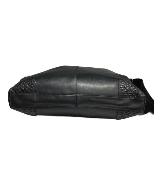 COACH（コーチ）COACH (コーチ) GRAM LEATHER ZIP TOP CROSSBODY /グラム ジップトップ クロスボディ ブラックの古着・服飾アイテム