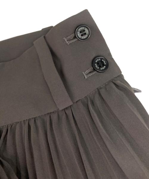 HYKE（ハイク）HYKE (ハイク) プリーツスカート グレー サイズ:1の古着・服飾アイテム