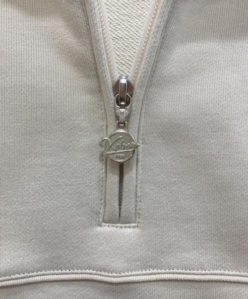 KEBOZ（ケボズ）KEBOZ (ケボズ) ハーフジップスウェット ベージュ サイズ:MEDIUMの古着・服飾アイテム