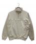 KEBOZ（ケボズ）の古着「ハーフジップスウェット」｜ベージュ