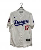 NIKEナイキ）の古着「ドジャース リミテッド レプリカユニフォーム」｜ホワイト